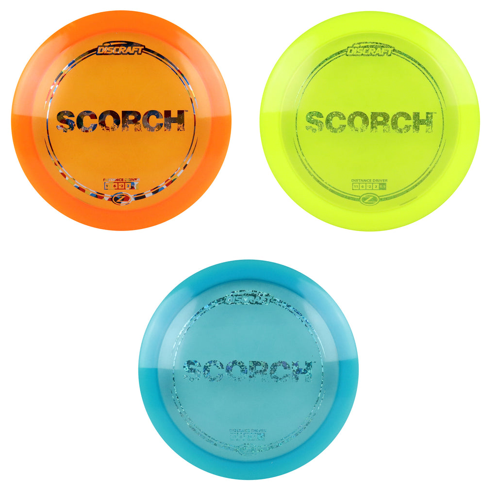 Discraft Disc Golf Z Line Scorch Distance Driver 11/6/-2/2 - Choose Ex ...