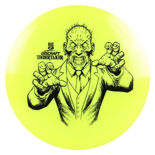 Discraft Disc Golf Big Z Undertaker Driver 9/5/-1/2 Yellow/Black 170-172g