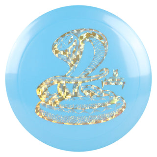 Discraft Disc Golf Big Z Venom Distance Driver 13/5/0/3 Blue/Gold Shatter 173-174g