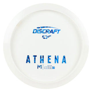 Discraft Disc Golf Paul McBeth ESP Athena Solid White Fairway Driver 7/8/0/2 White/Blue Scales 170-172g