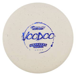 Gateway Disc Golf Smugglers Coffee Special Blend Voodoo Putter 2/3/0/0 White/Navy Shatter 173 grams