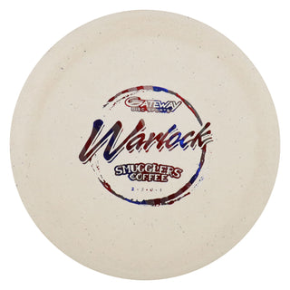 Gateway Disc Golf Smugglers Coffee Special Blend Warlock Putter 2/3/0/1 White/USA 175 grams