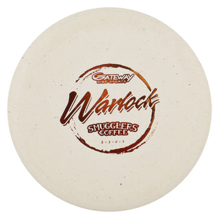Gateway Disc Golf Smugglers Coffee Special Blend Warlock Putter 2/3/0/1 White/Bronze 173 grams