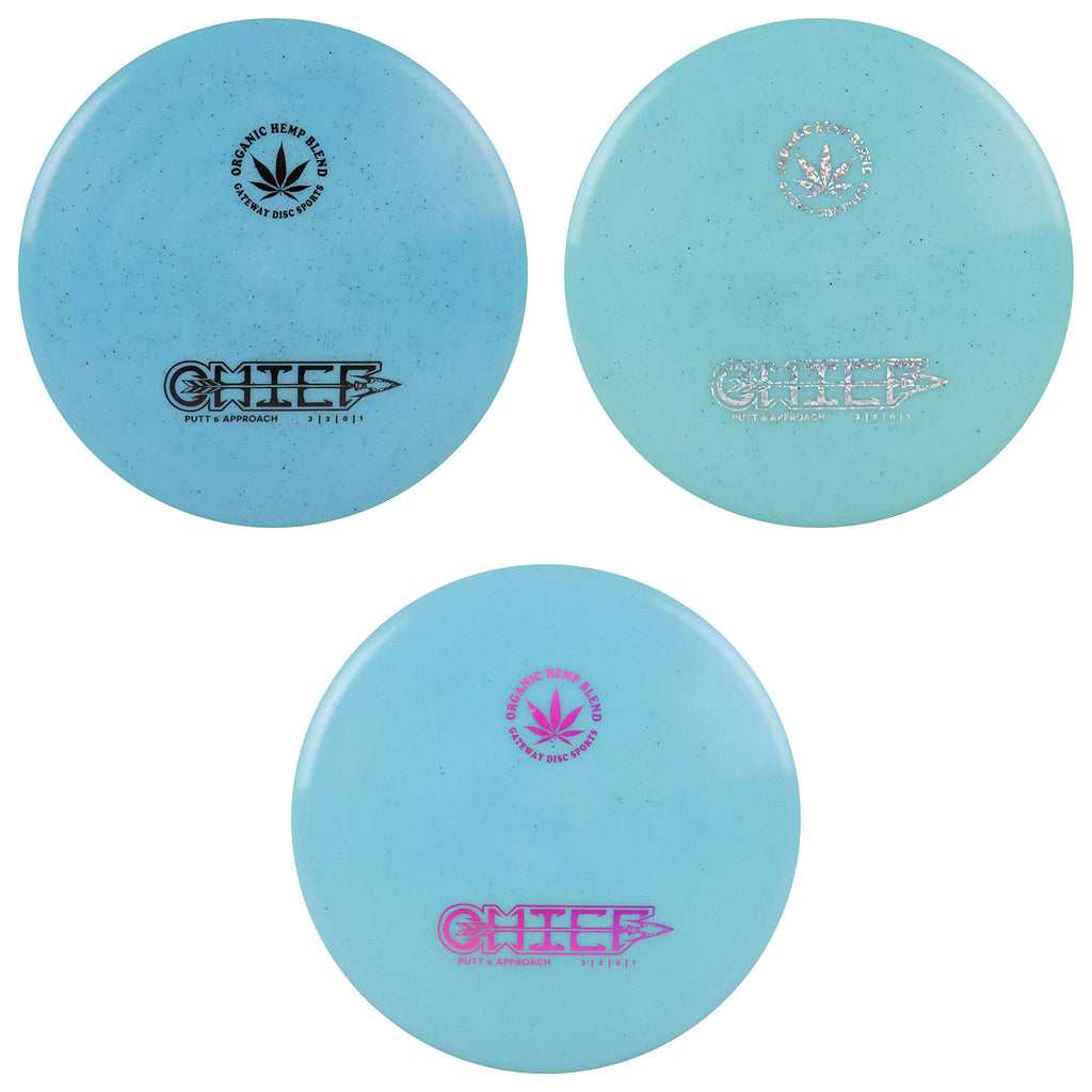 Gateway Disc Golf Diamond Hemp Chief Putter 3/3/0/1 - Choose Exact Dis ...