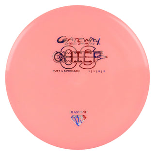 Gateway Disc Golf Diamond Chief OS Putter 3/3/0/2 Peach/USA 174 grams