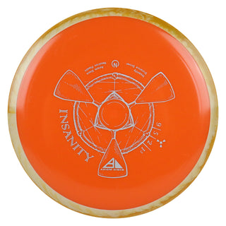Axiom Disc Golf Neutron Insanity Distance Driver 9/5/-2/1.5 Orange/Rootbeer Float 173 grams