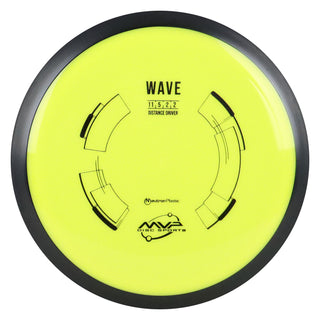 MVP Disc Golf Neutron Wave Distance Driver 11/5/-2/2 Gold 174 grams