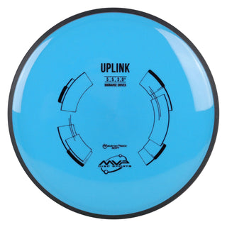 MVP Disc Golf Neutron Soft Uplink Midrange 5/5/-3/0.5 Blue 177 grams