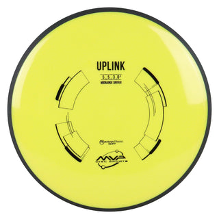 MVP Disc Golf Neutron Soft Uplink Midrange 5/5/-3/0.5 Yellow 162 grams