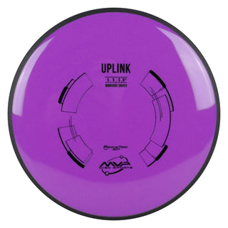 MVP Disc Golf Neutron Soft Uplink Midrange 5/5/-3/0.5 Royal Purple 174 grams
