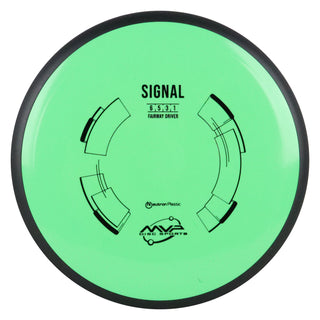 MVP Disc Golf Neutron Signal Fairway Driver 6/5/-3/1 Green 167 grams
