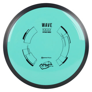 MVP Disc Golf Neutron Wave Distance Driver 11/5/-2/2 Teal 166 grams
