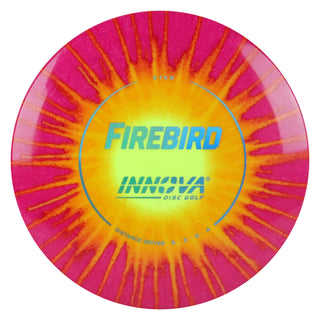 Innova Disc Golf Star I-Dye Firebird Distance Driver 9/3/0/4 Hot Pink Orange/Blue Holo 173 grams