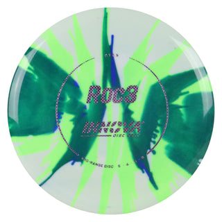 Innova Disc Golf Star I-Dye Roc3 Midrange 5/4/0/3 Green Lime/Lavender Weave 180 grams