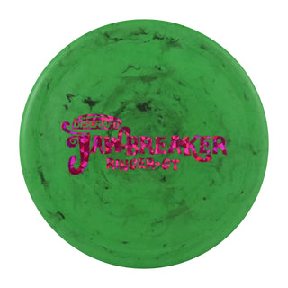 Discraft Disc Golf Jawbreaker Ringer GT Putter 4/4/0/3 Dark Green/Magenta Shatter 170-172g