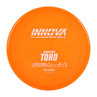 Innova Disc Golf Champion Toro Midrange Disc 4/2/1/3 Orange/White 170 grams