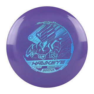 Innova Disc Golf GStar Hawkeye Fairway Driver 7/5/-1/1 Purple/Blue Holo 173 grams