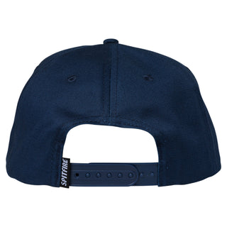 Spitfire Wheels Hat Flying Classic Snapback Navy