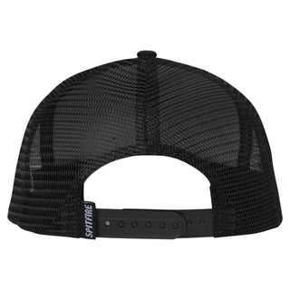 Spitfire Wheels Hat Yin Yang Snapback Black