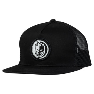 Spitfire Wheels Hat Yin Yang Snapback Black