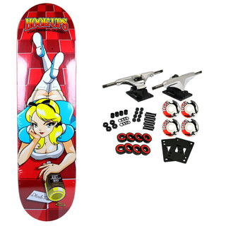 Hook Ups Skateboard Complete 8 Ball Alice 8.25"
