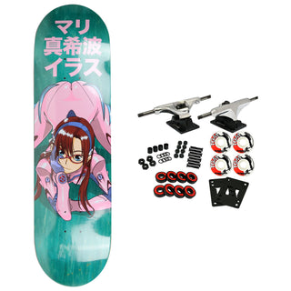 JK Industries Skateboard Complete Mari 8.5" Assorted Colors Hook Ups
