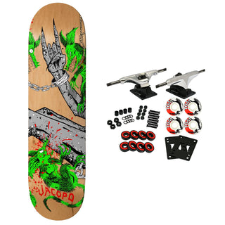 Baker Skateboard Complete Jacopo Carozzi Toxic Rats 8.25" x 31.875"