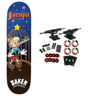 Baker Skateboard Complete Jacopo Lies 8.0" x 31.5"