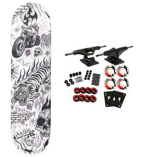 Baker Skateboard Complete Figgy Tryptic 8.125" x 31.5"