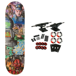 Baker Skateboard Complete Zach Allen Hummus 8.38" x 32"