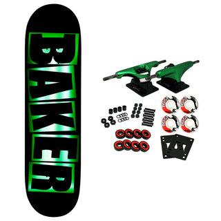Baker Skateboard Complete Jacopo Brand Name Foil 8.25" x 31.875"