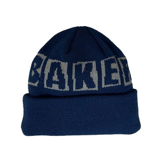 Baker Skateboards Beanie Brand Logo Navy