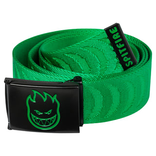 Spitfire Wheels Belt Bighead Cresent Jacquard Green