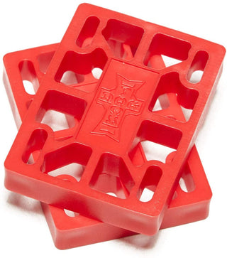Dogtown Risers 1/2" Red