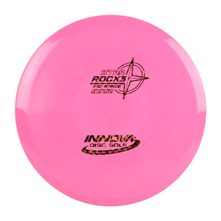 Innova Disc Golf Star RocX3 Midrange Disc 5/4/0/3.5 Pink/Black Gold 180 grams