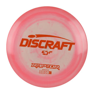 Discraft Disc Golf ESP Raptor Distance Driver 9/4/0/3 Pinks/Orange 173-174g
