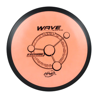 MVP Disc Golf Fission Wave Distance Driver 11/5/-2/2 Peach 145 grams