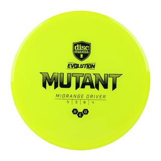 Discmania Disc Golf Evolution Neo Mutant Midrange Yellow/Blue 177 grams