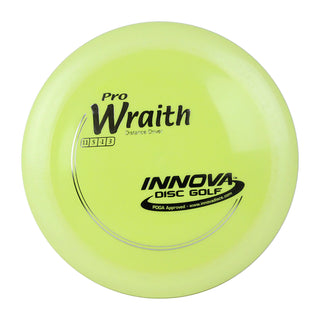 Innova Disc Golf Pro Wraith Distance Driver 11/5/-1/3 Yellow/Silver 150 grams