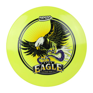 Innova Disc Golf Star INNfuse Eagle Fairway Driver 7/4/-1/3 Yellow/Purple Snake 173 grams