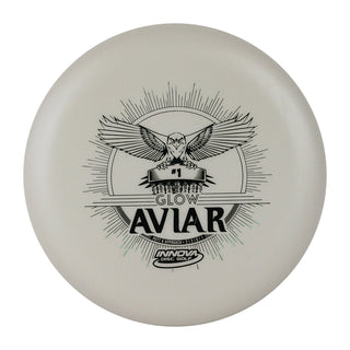 Innova Disc Golf DX Glow Aviar Putting Disc 2/3/0/1 White/Green 168 grams