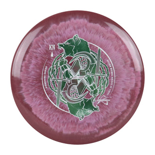 Prodigy Disc Golf 500 Spectrum 2023 PX-3 Elijah Bickel Putter 3/4/0/2.5 Dark Red/Green 173 grams