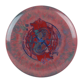 Prodigy Disc Golf 500 Spectrum 2023 PX-3 Elijah Bickel Putter 3/4/0/2.5 Red Green/Orange 174 grams