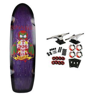 Dogtown Skateboard Complete Born Again 70's Rider Purple 8.375" x 30.575"