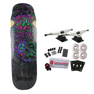 Dogtown Skateboard Complete Web Pool Shape Black 9.25" x 32.2"