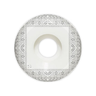 Chocolate Skateboard Wheels 51mm 99A Bandana Conical White/Grey