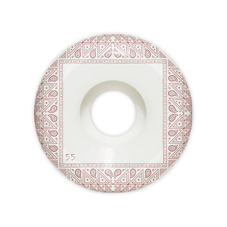 Chocolate Skateboard Wheels 55mm 99A Bandana Conical White/Red