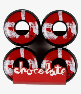 Chocolate Skateboard Wheels 54mm 80A Chunk Cruiser Black Soft