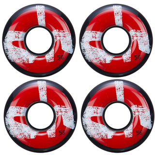 Chocolate Skateboard Wheels 56mm 80A Chunk Cruiser Black Soft