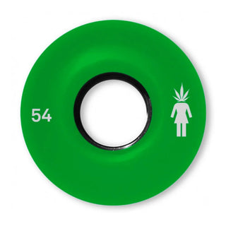Girl Skateboard Wheels 54mm 80A Trees Cruiser Green Soft